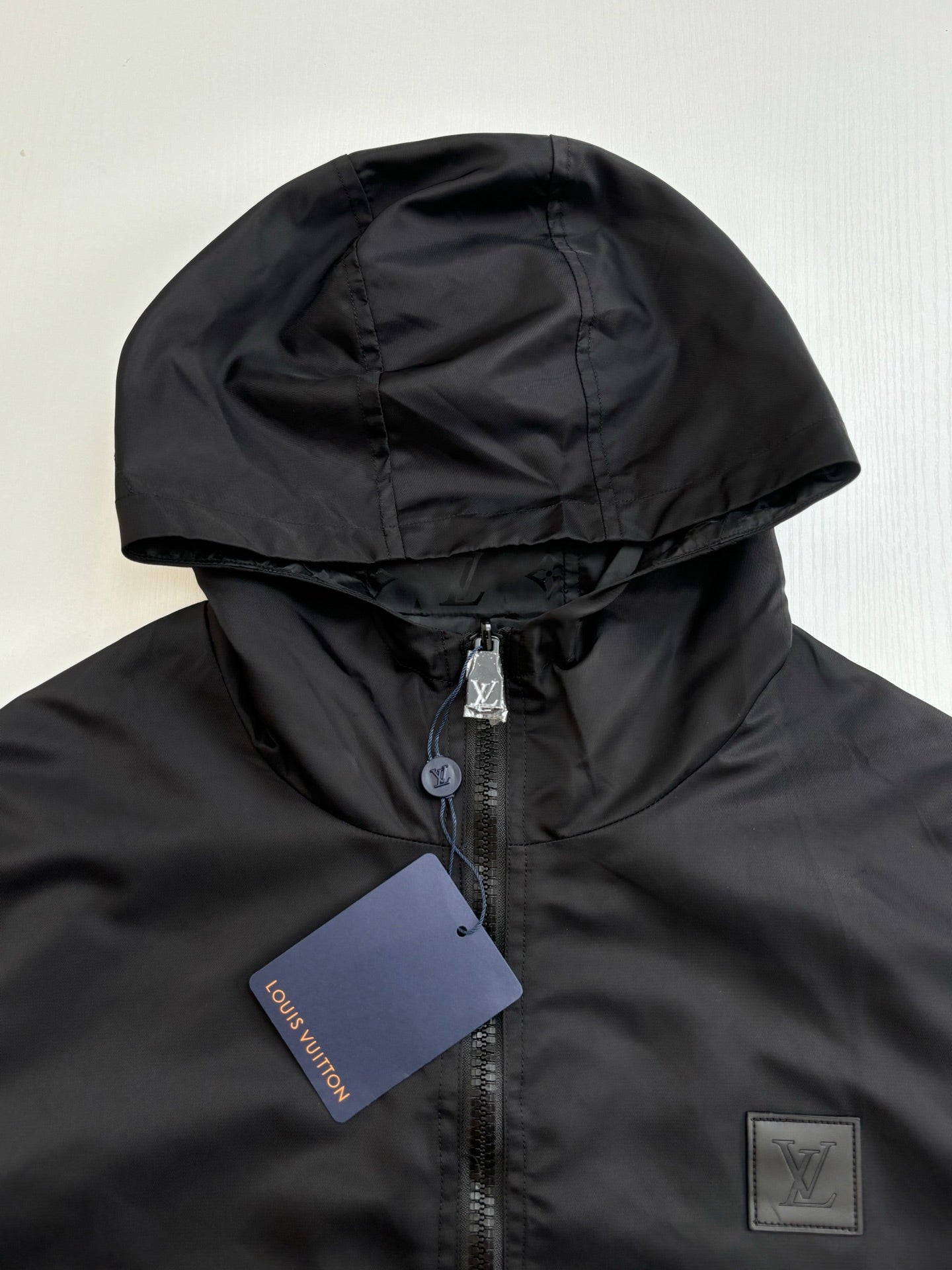 250819 New high-quality double-sided monogram jacquard windproof coat