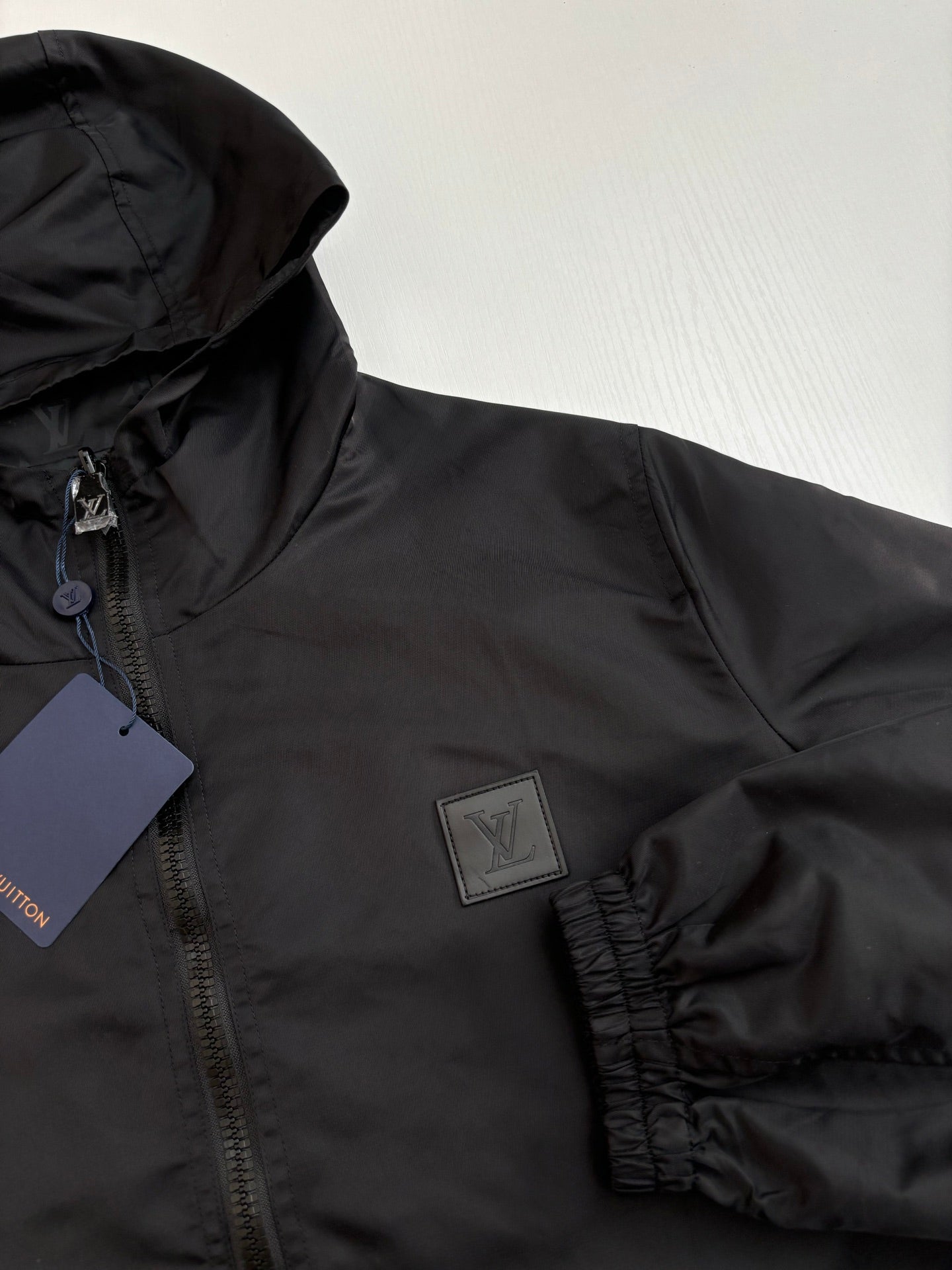 250819 New high-quality double-sided monogram jacquard windproof coat