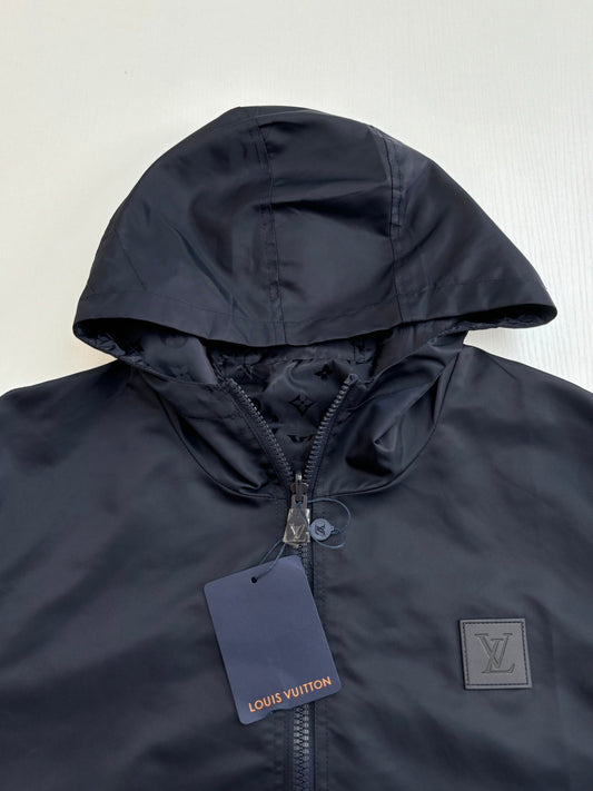 250819 New high-quality double-sided monogram jacquard windproof coat