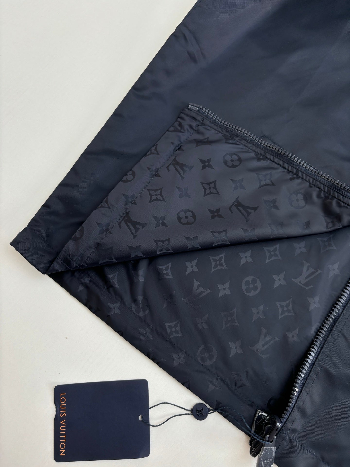 250819 New high-quality double-sided monogram jacquard windproof coat