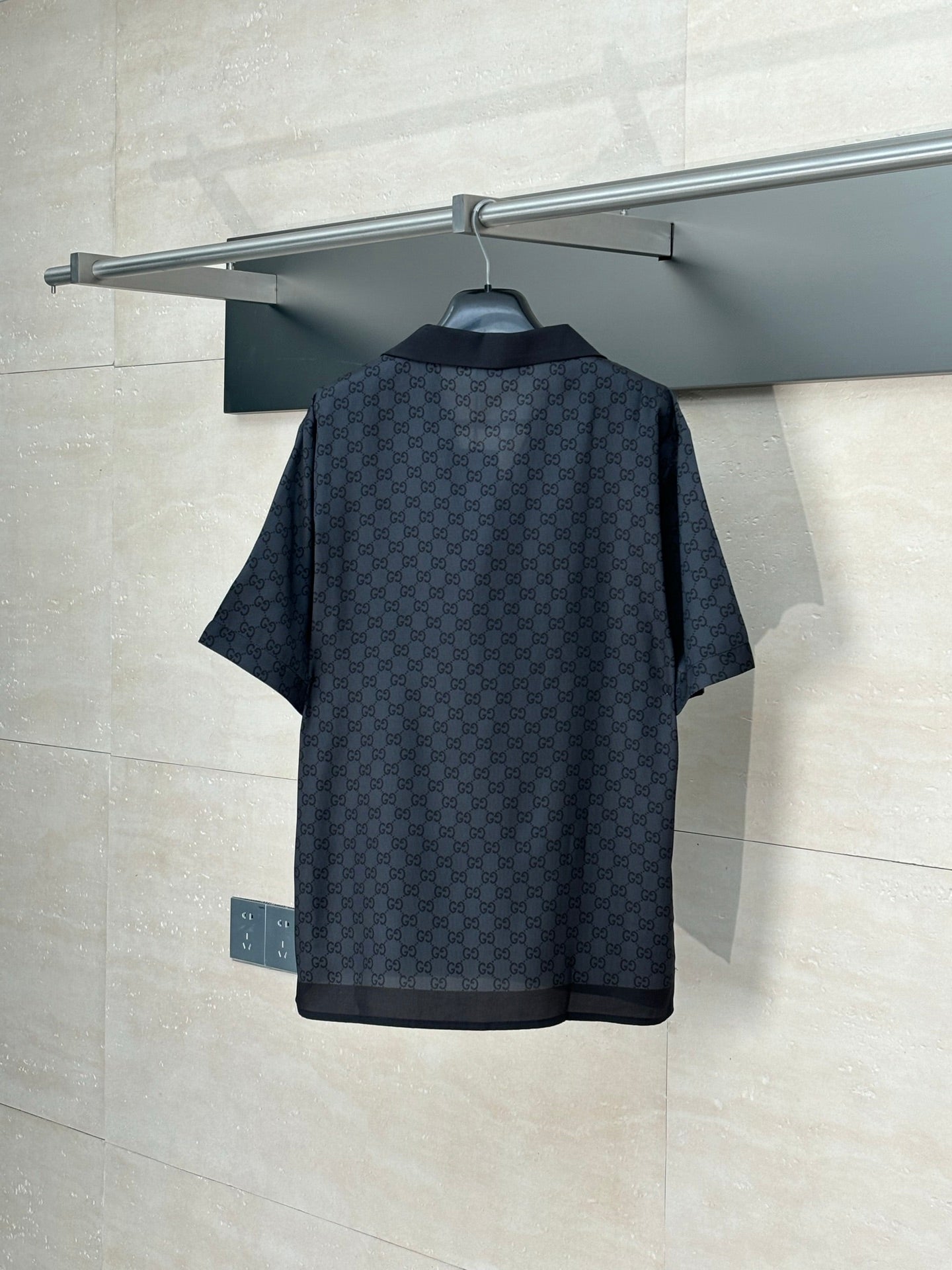 250819 New high-quality silk full-print short-sleeved shirt