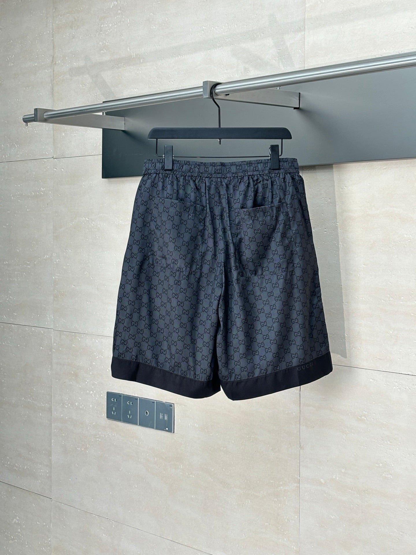 250819 New high-quality silk sports beach shorts