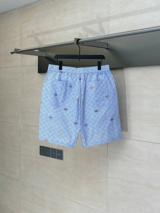 250819 New high-quality jacquard striped casual shorts