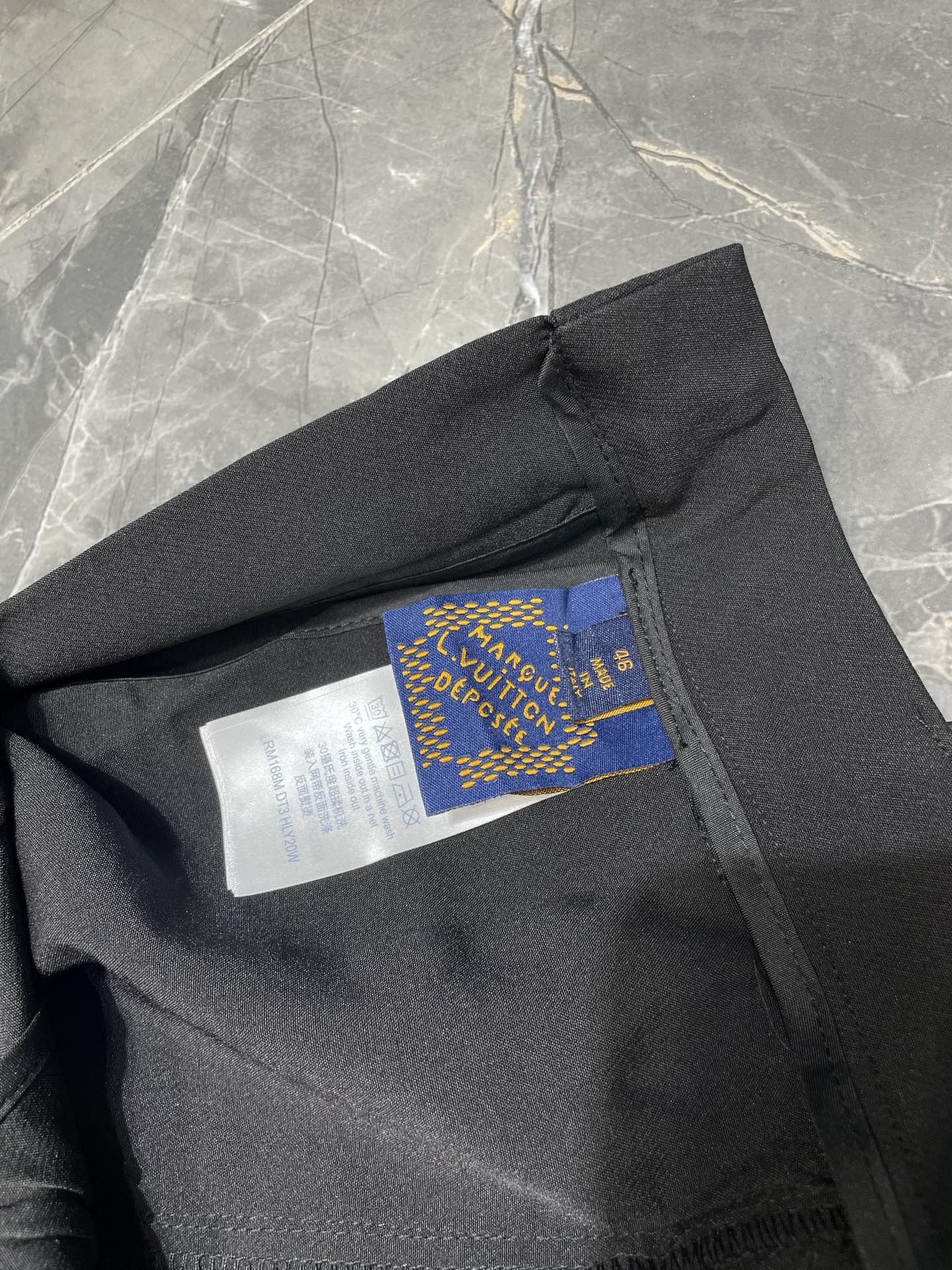 250819 New high-quality woven ribbon embroidered suit pants