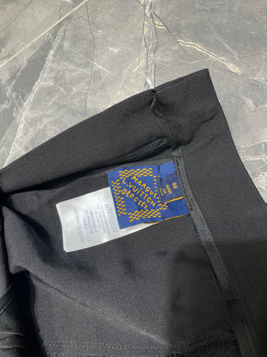 250819 New high-quality woven ribbon embroidered suit pants