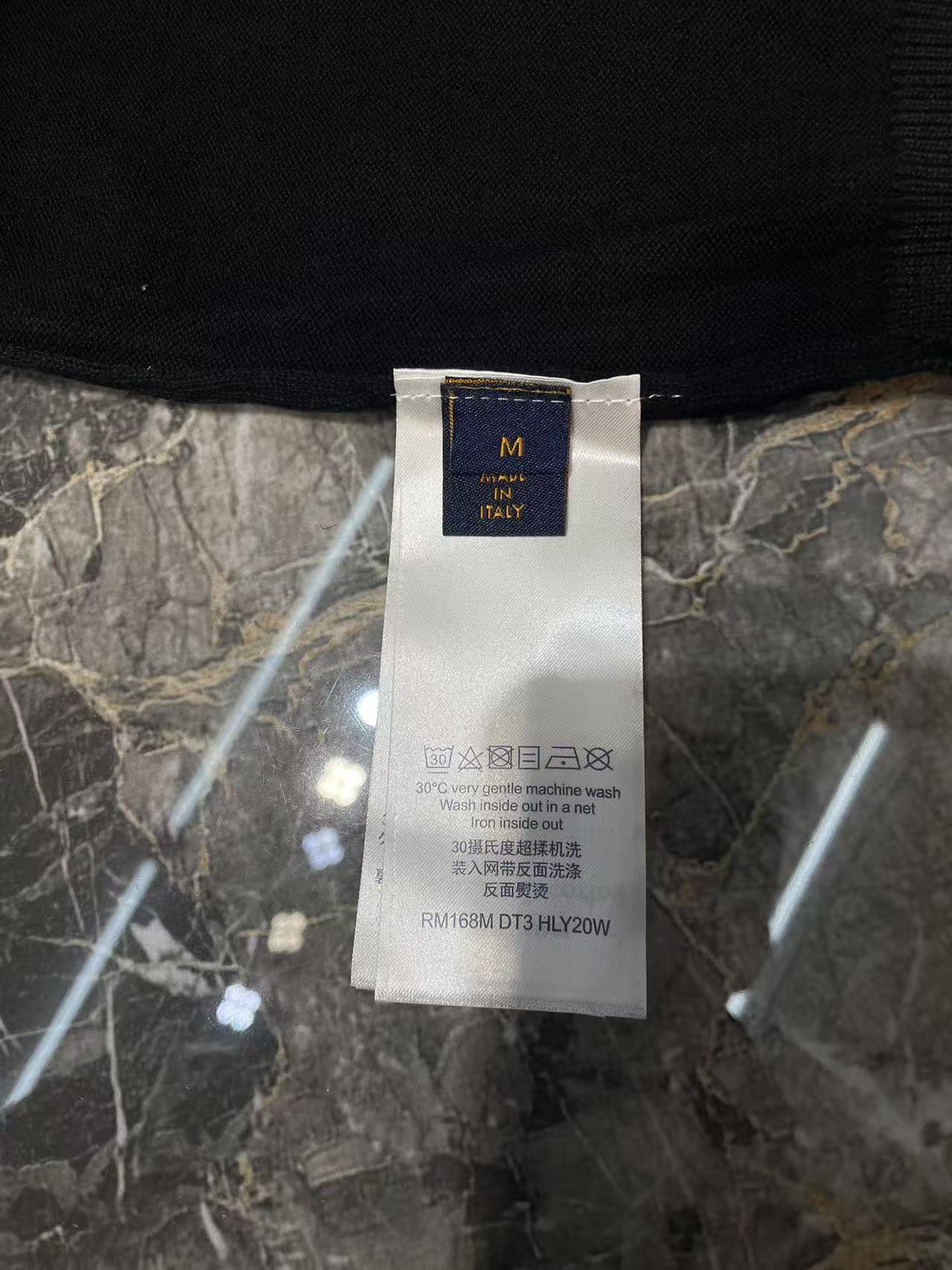 250819 New high-quality jacquard color-blocking knitted patchwork shirt collar