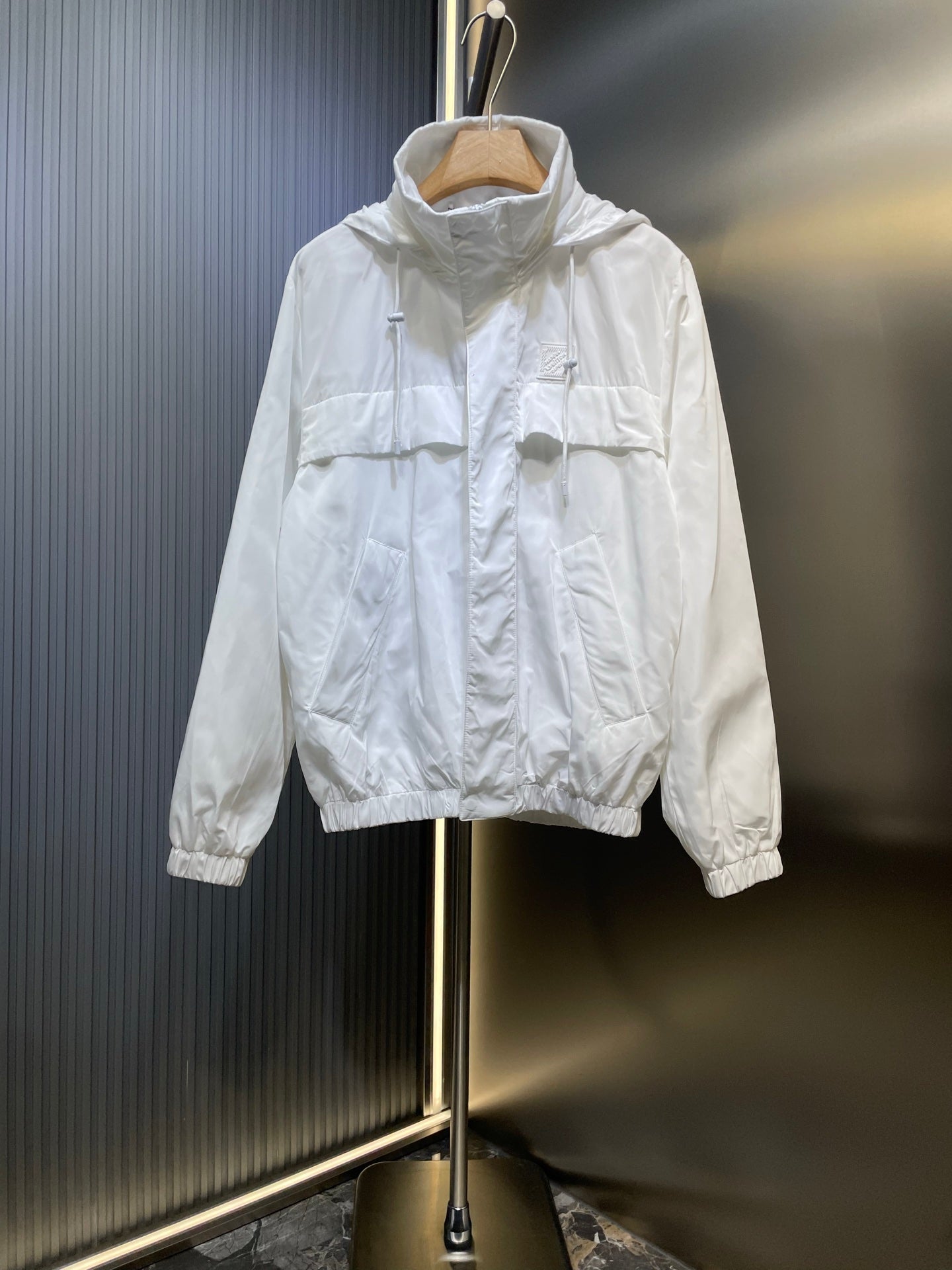 250819 New high-quality water-repellent and windproof zipper jacket