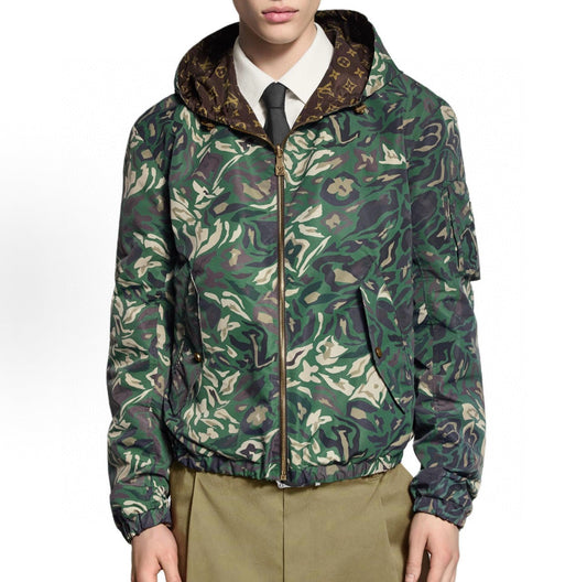250825 New high-quality double-sided zipper hooded jacket