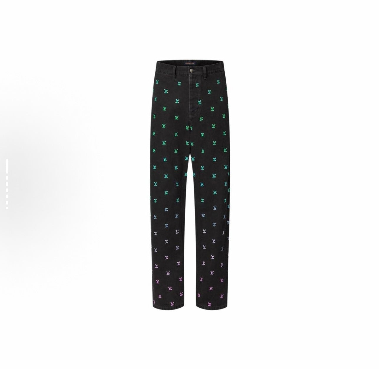 250825 New high-quality gradient full-print skate jeans