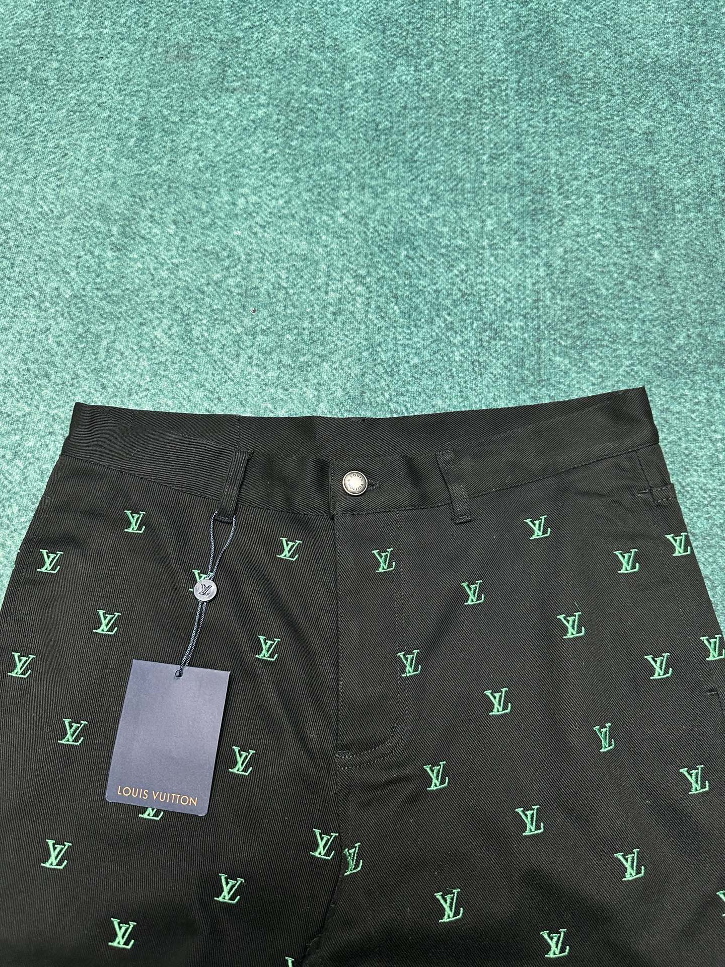 250825 New high-quality gradient full-print skate jeans