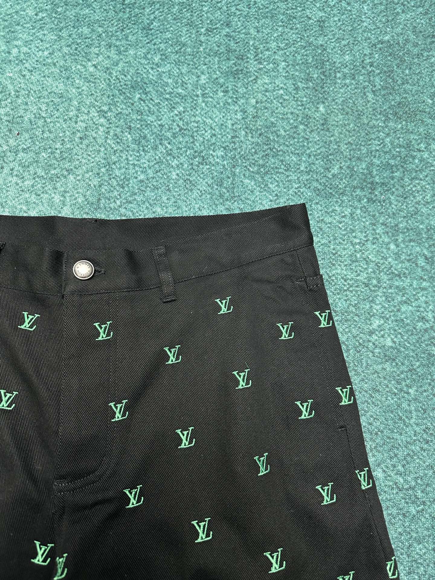 250825 New high-quality gradient full-print skate jeans