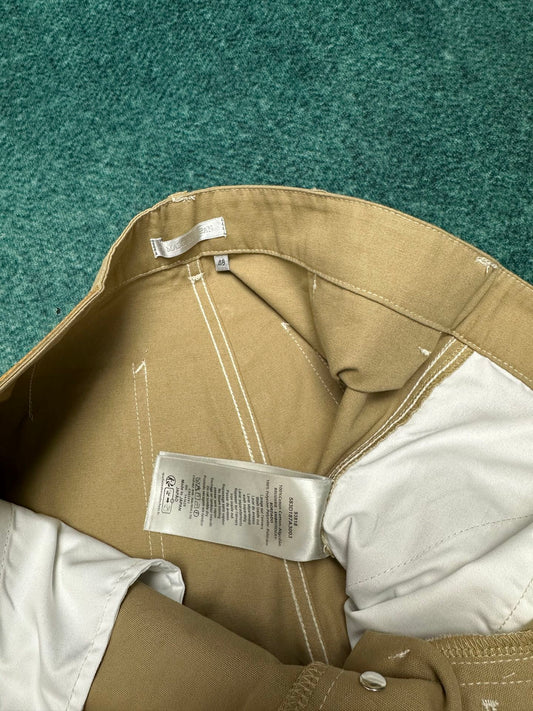 250825 New high-quality cotton pocket embroidered long pants set