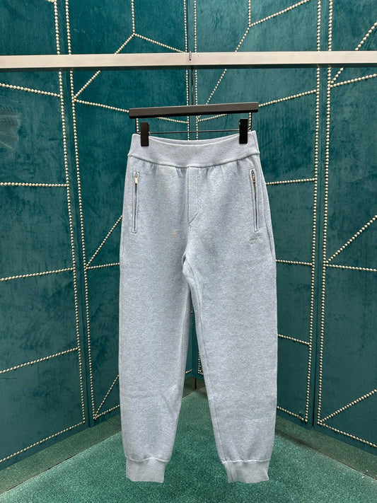 250825 New high-quality, thick, double-sided sports trousers
