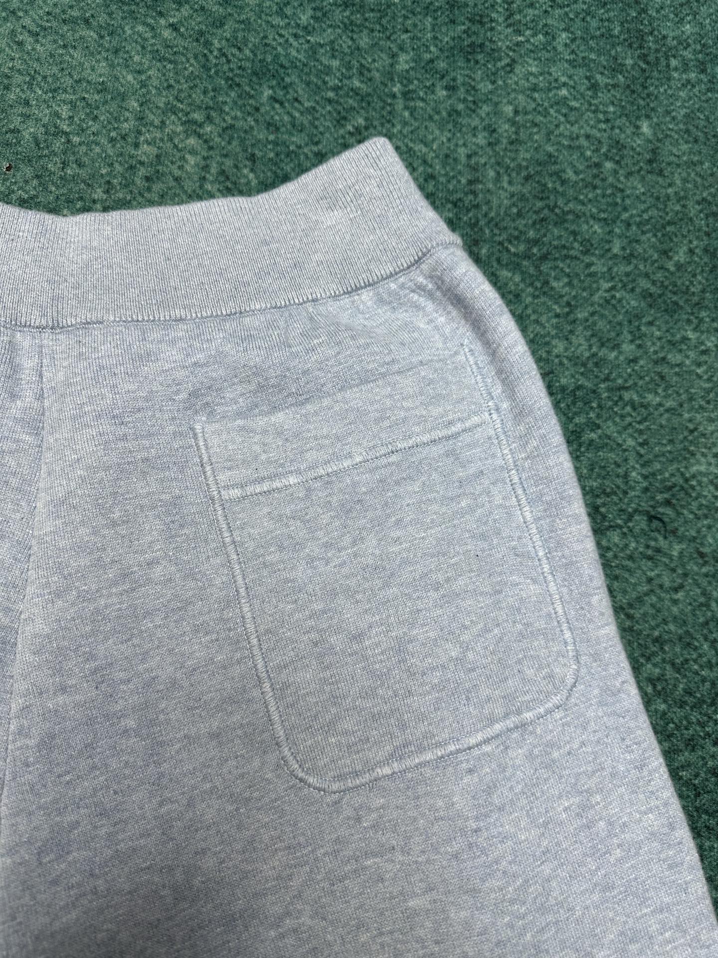 250825 New high-quality, thick, double-sided sports trousers