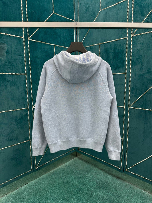 250825 A new high-quality, thick, double-sided zipper hoodie