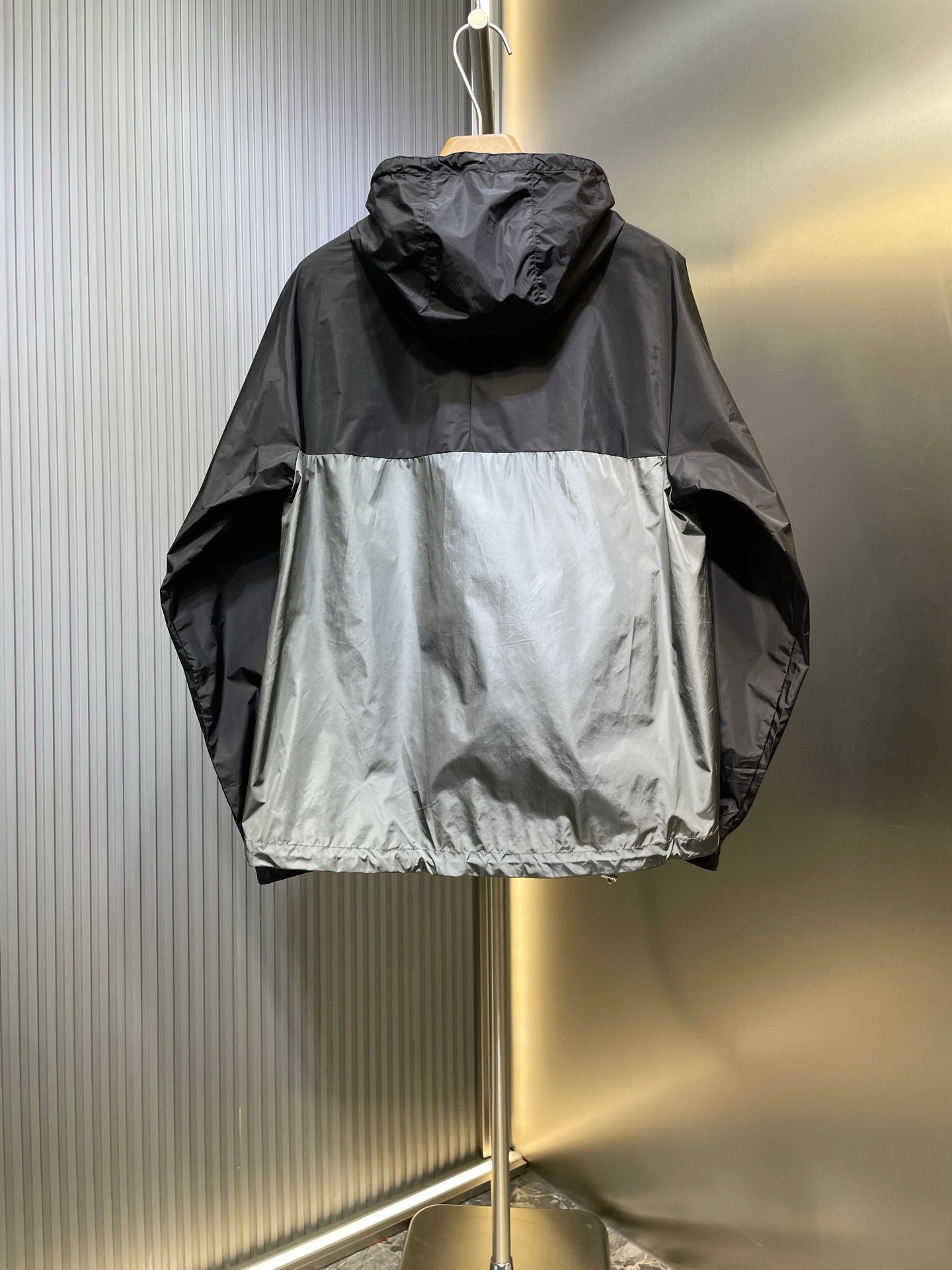 250825 New high-quality patchwork hooded jacket