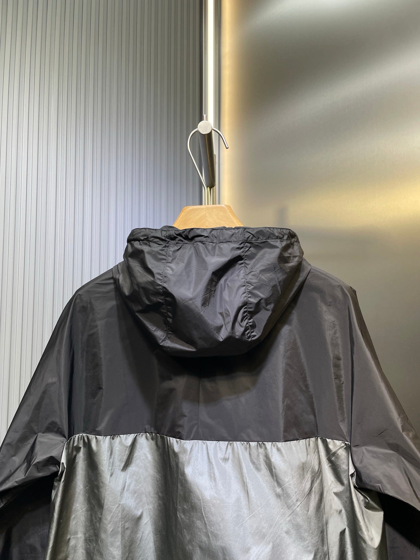 250825 New high-quality patchwork hooded jacket