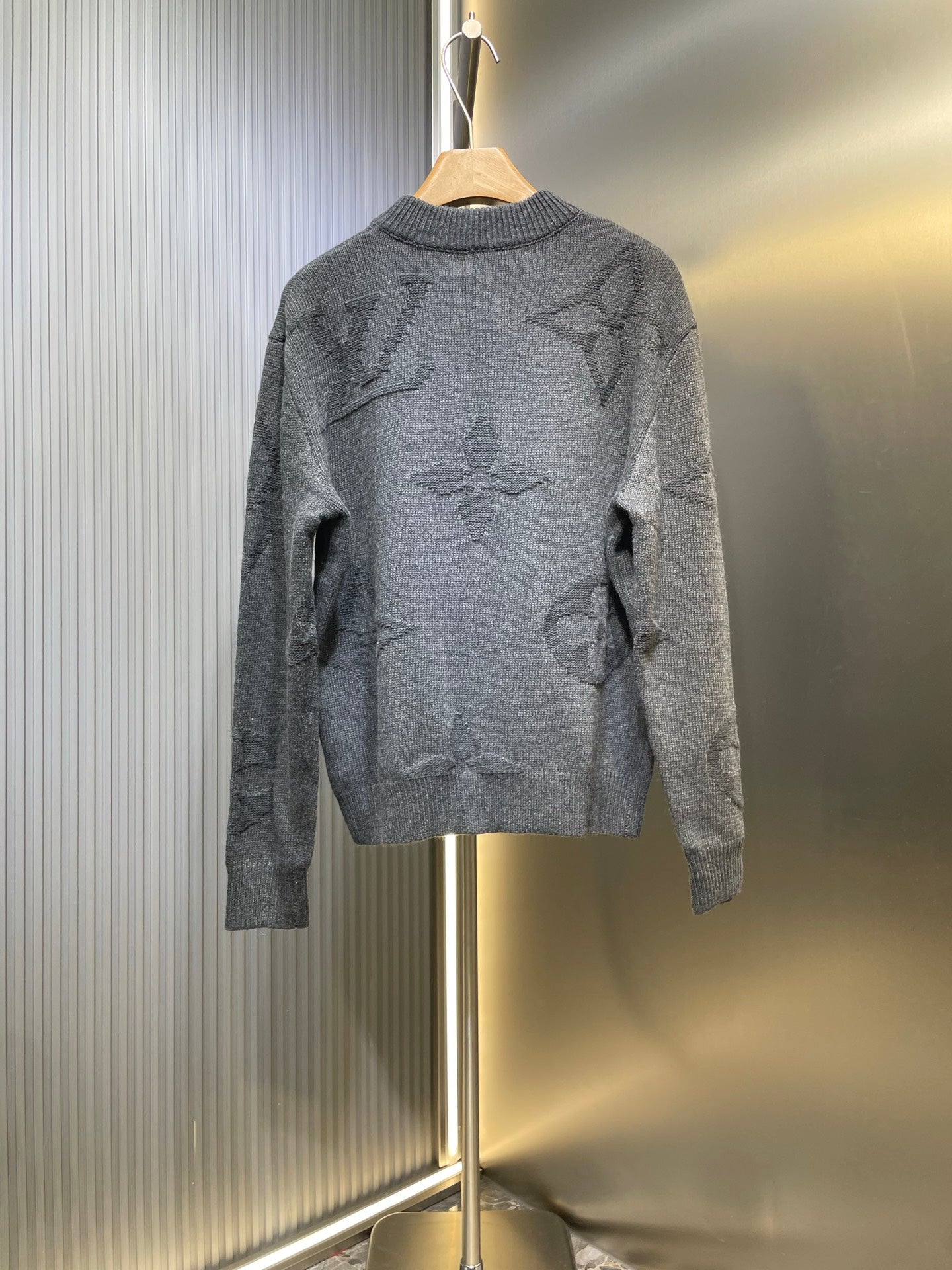 250825 New high-quality POLO wool sweater with inlaid patterns and subtle zippers