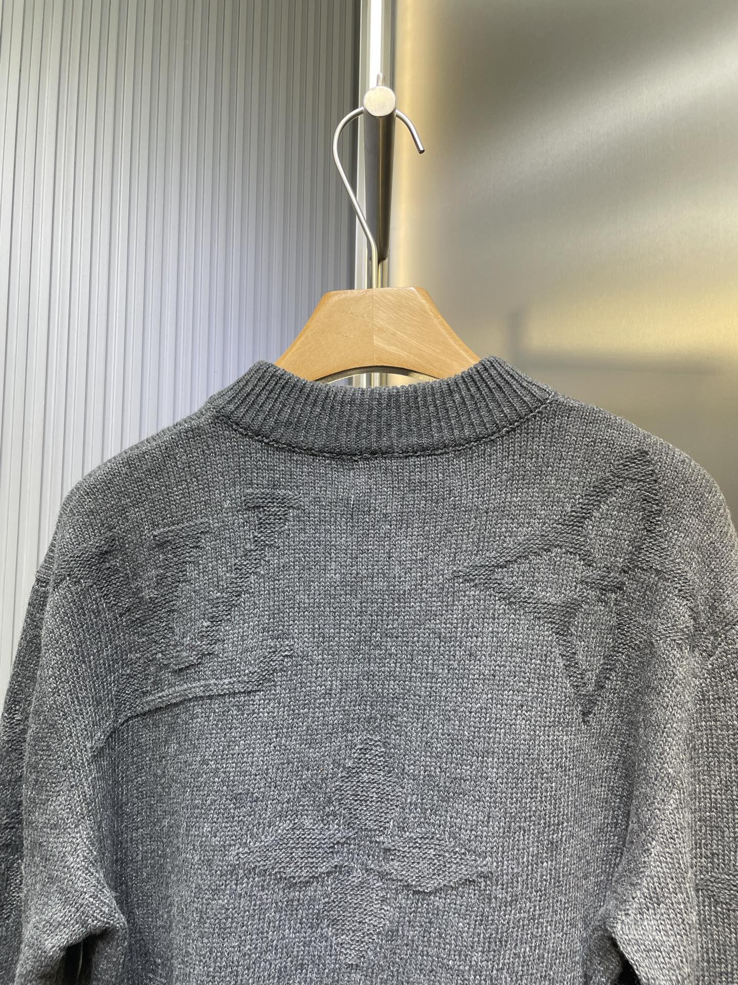 250825 New high-quality POLO wool sweater with inlaid patterns and subtle zippers