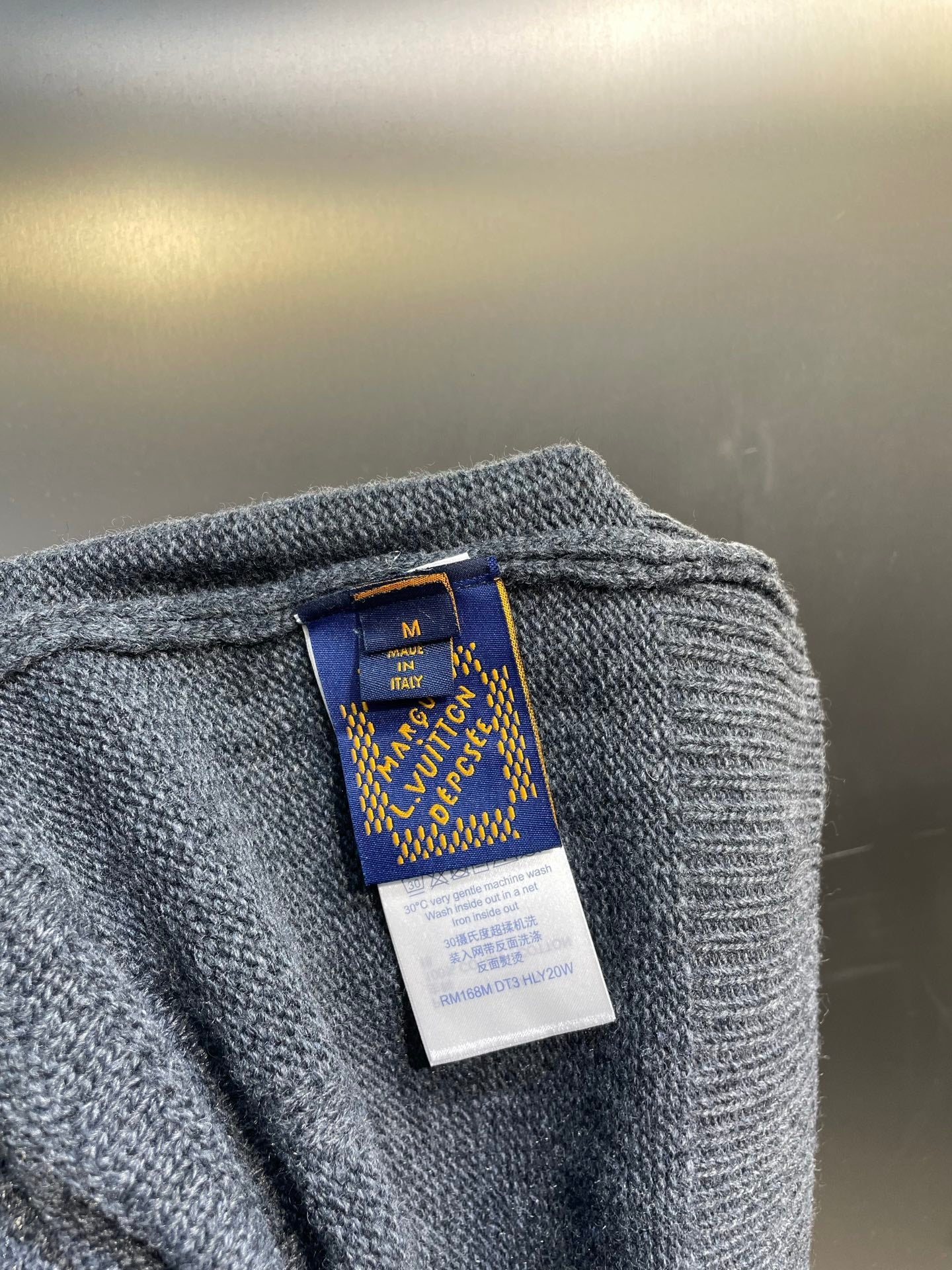 250825 New high-quality POLO wool sweater with inlaid patterns and subtle zippers