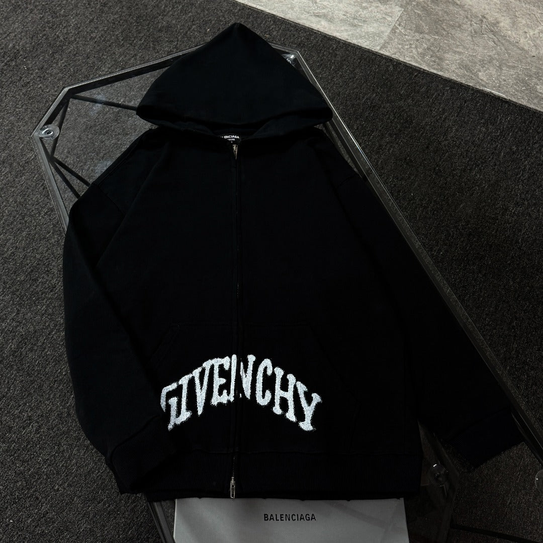 250825 New high-quality zipper hoodie