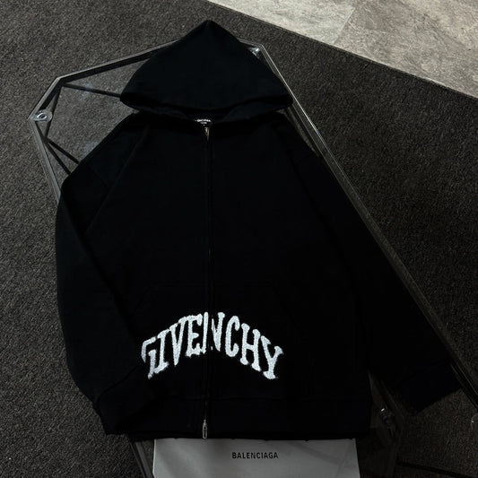 250825 New high-quality zipper hoodie