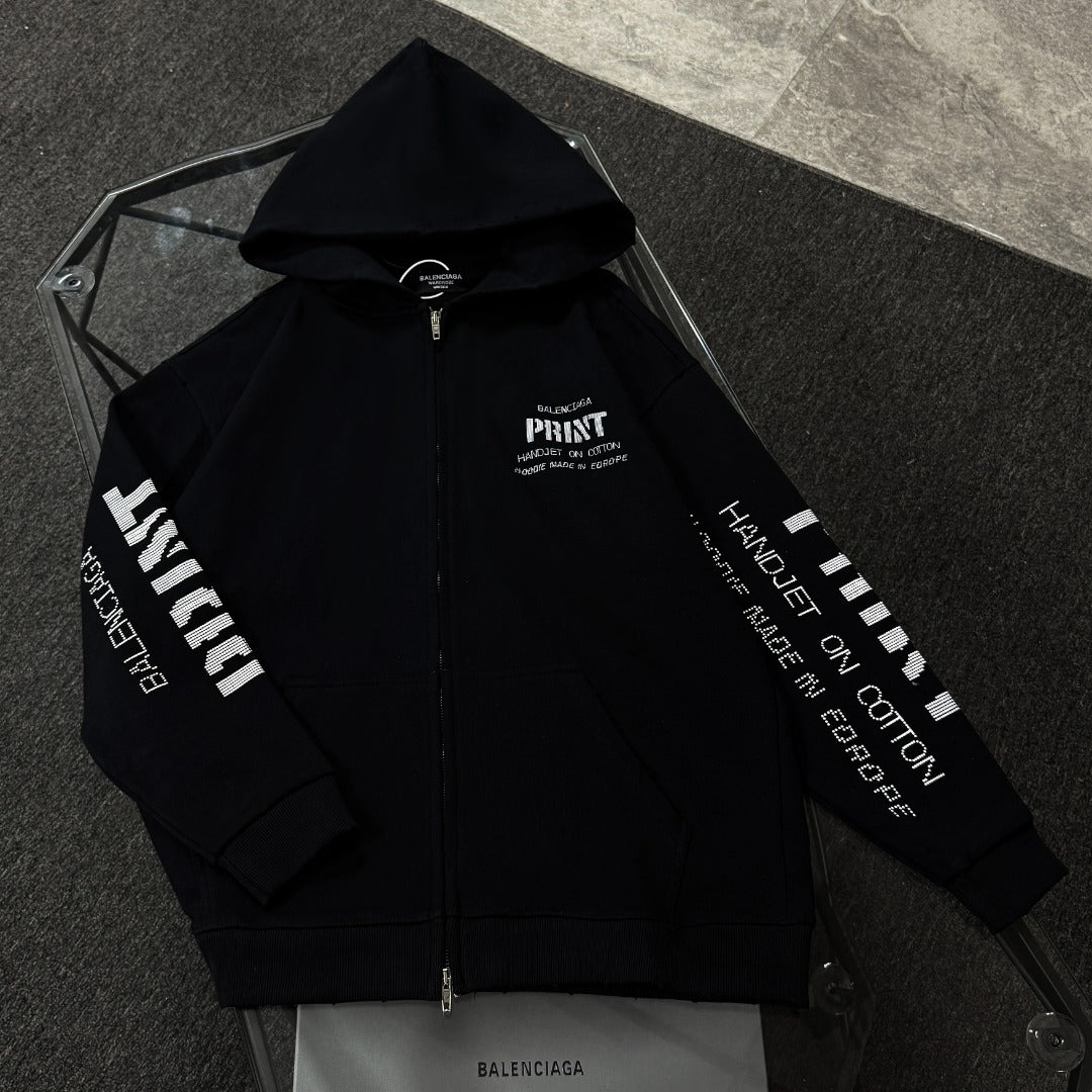 250825 New high-quality zipper hoodie