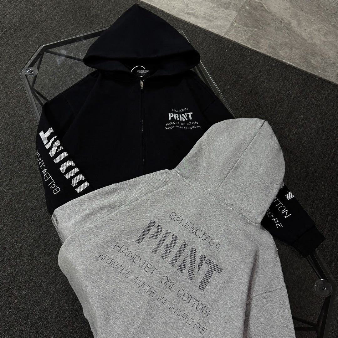250825 New high-quality zipper hoodie