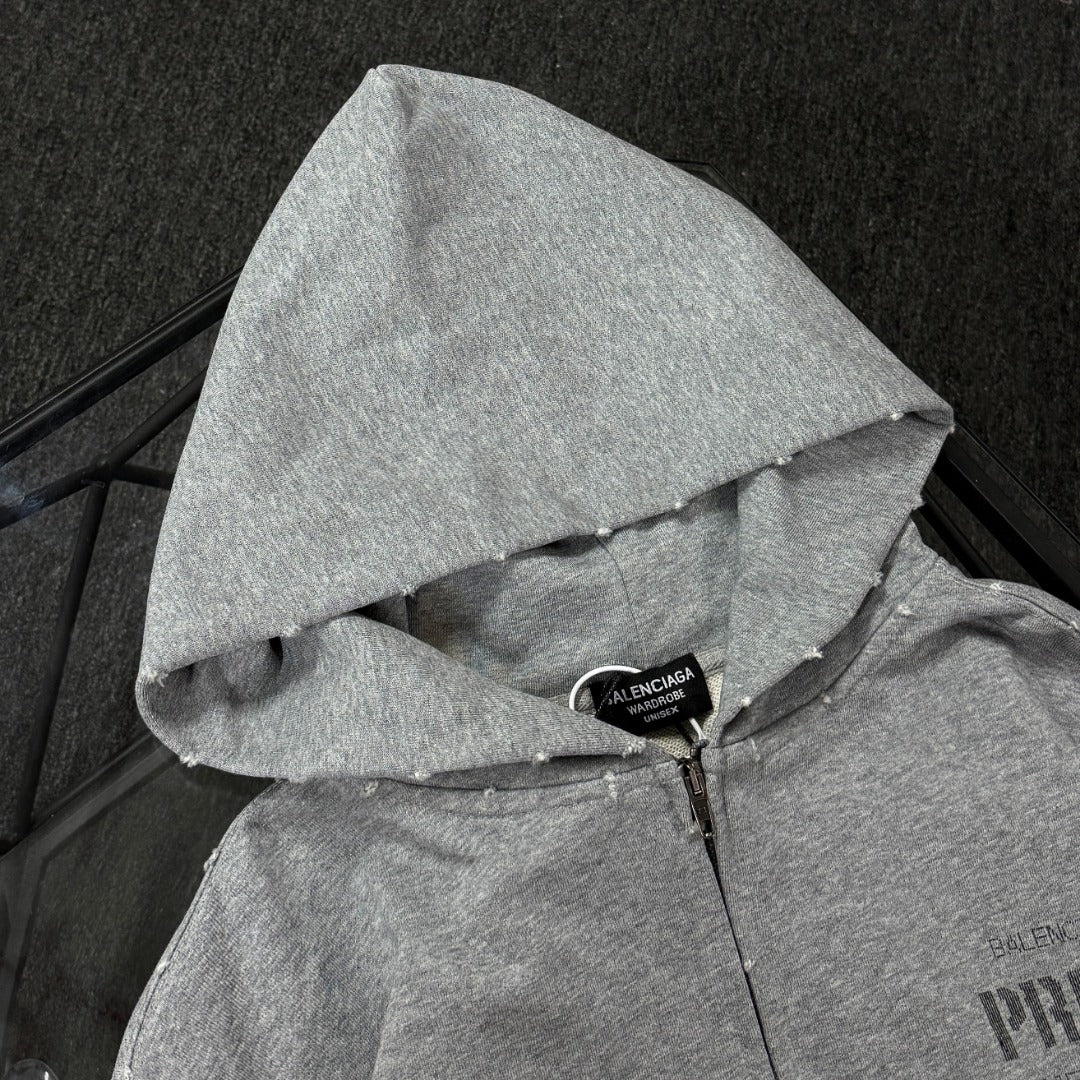 250825 New high-quality zipper hoodie
