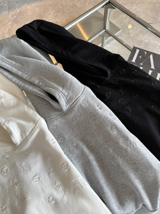 250825 A new high-quality classic must-have zippered hoodie
