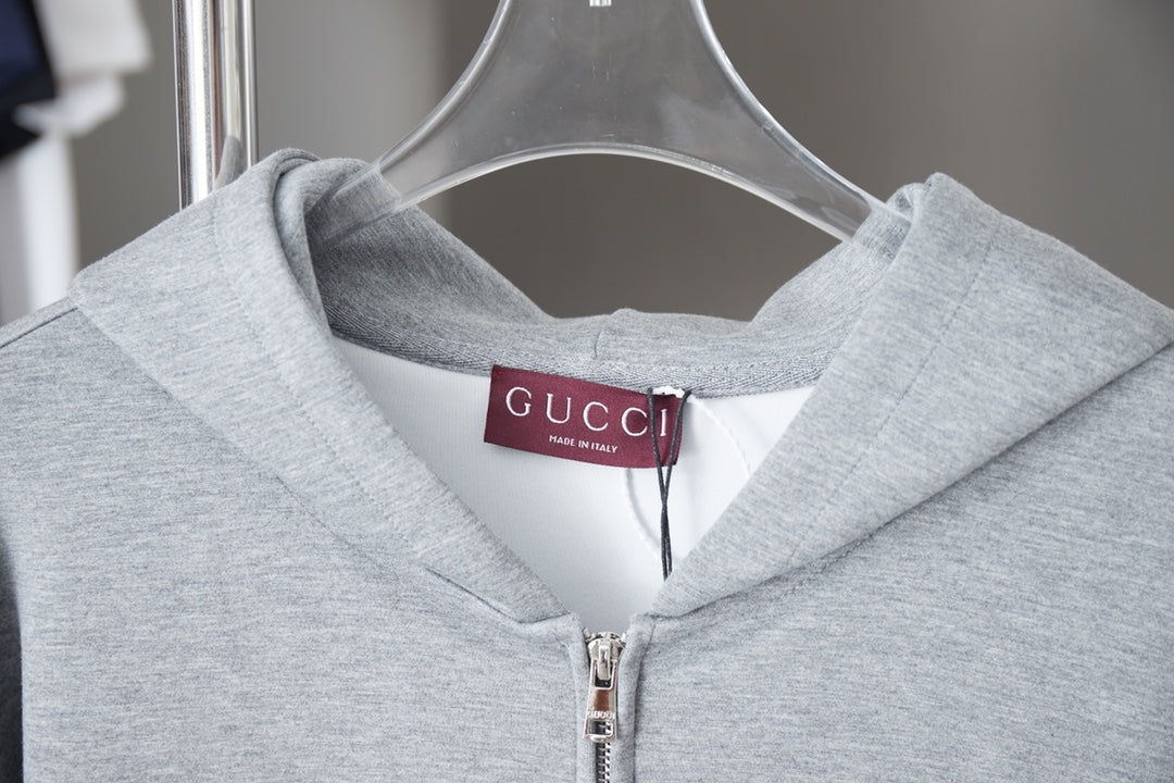 250825 New high-quality logo embroidered hoodie