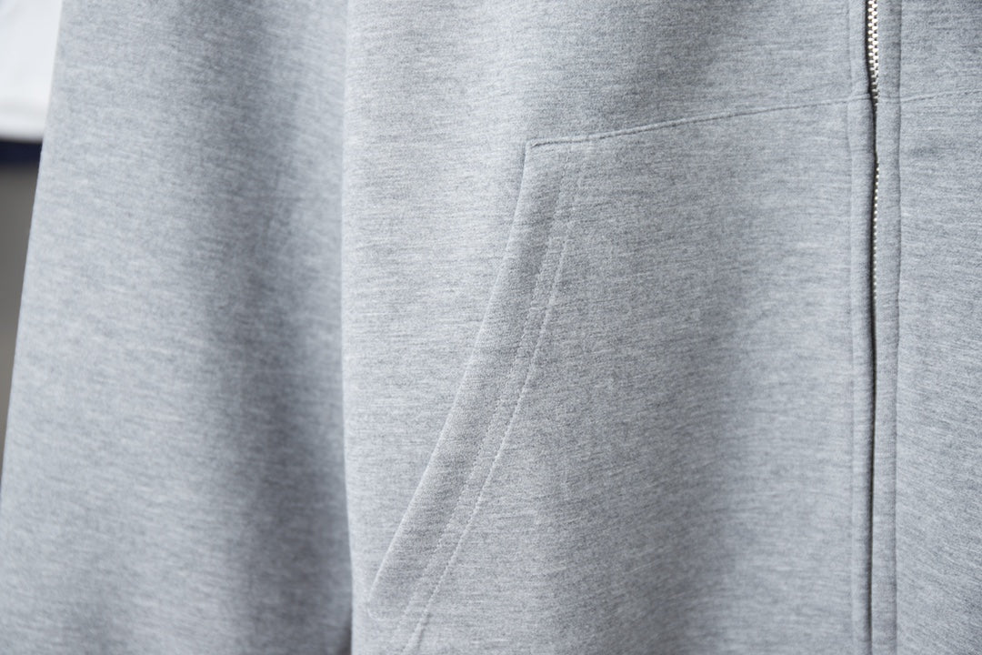 250825 New high-quality logo embroidered hoodie