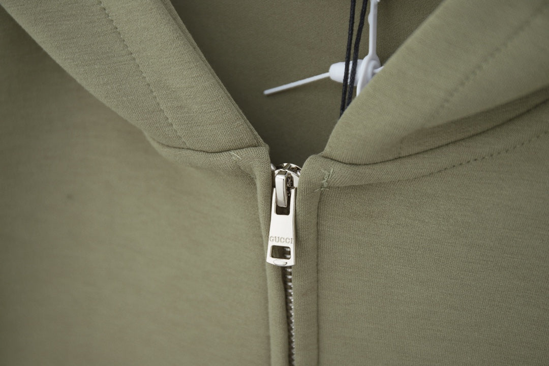 250825 New high-quality logo embroidered hoodie