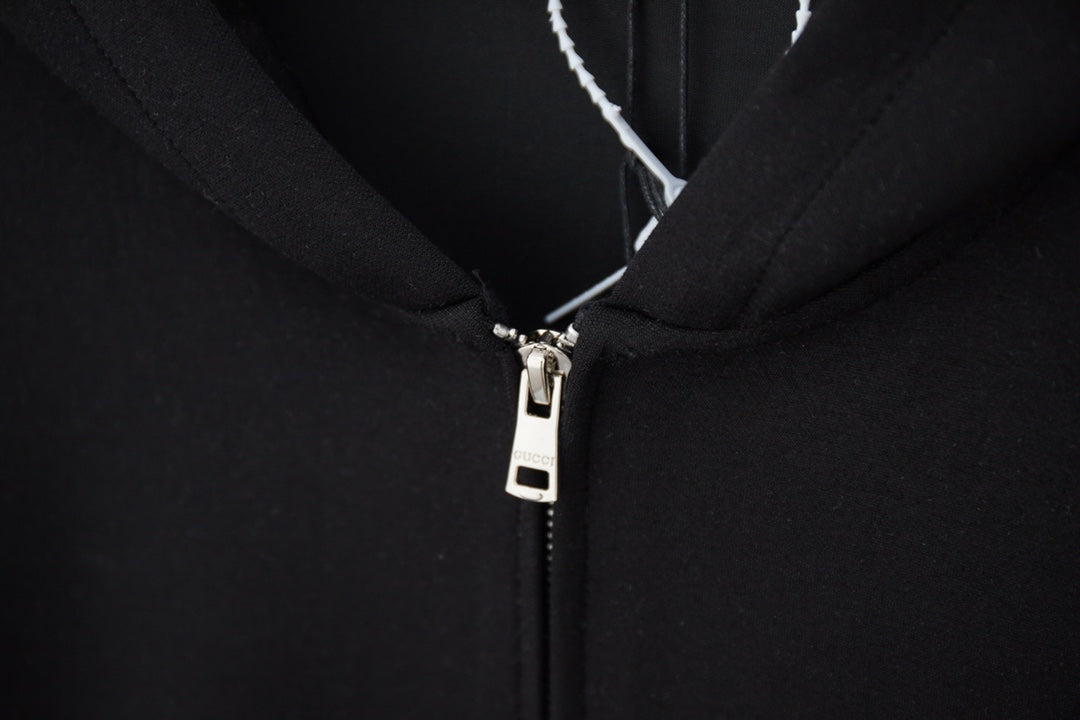 250825 New high-quality logo embroidered hoodie