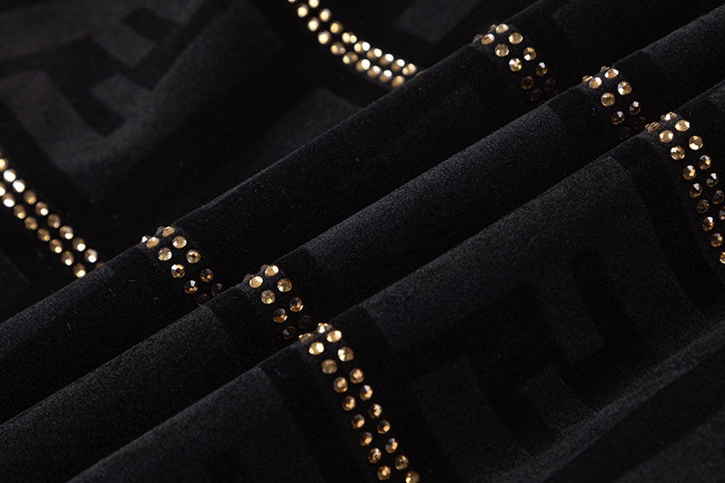 250825 New top-quality sparkling diamond jacket