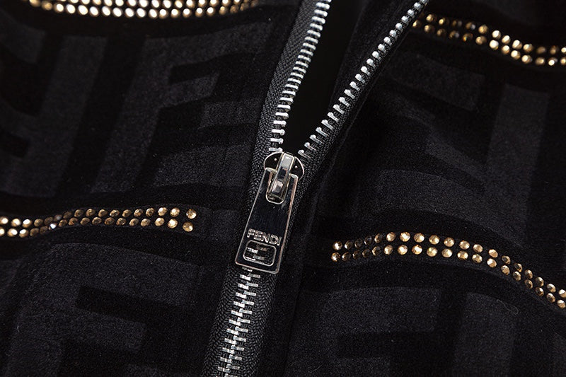 250825 New top-quality sparkling diamond jacket
