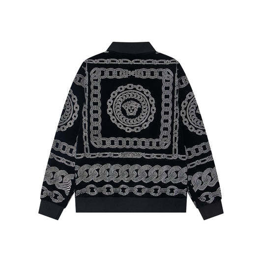 250825 New top-quality sparkling diamond jacket